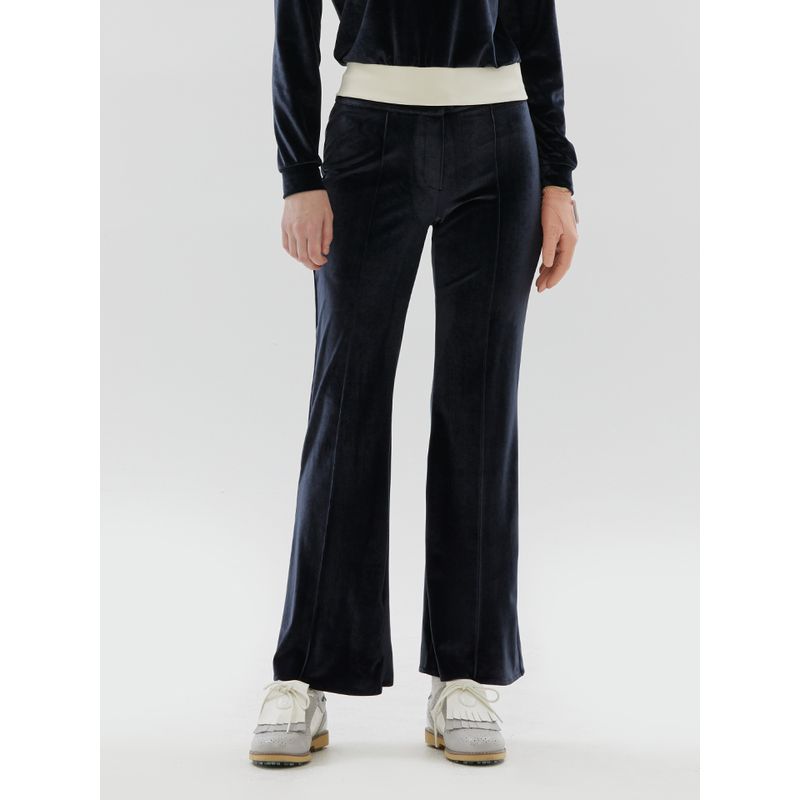 세인트나인 여성 벨벳 부츠컷 팬츠 NAVY 108,890원