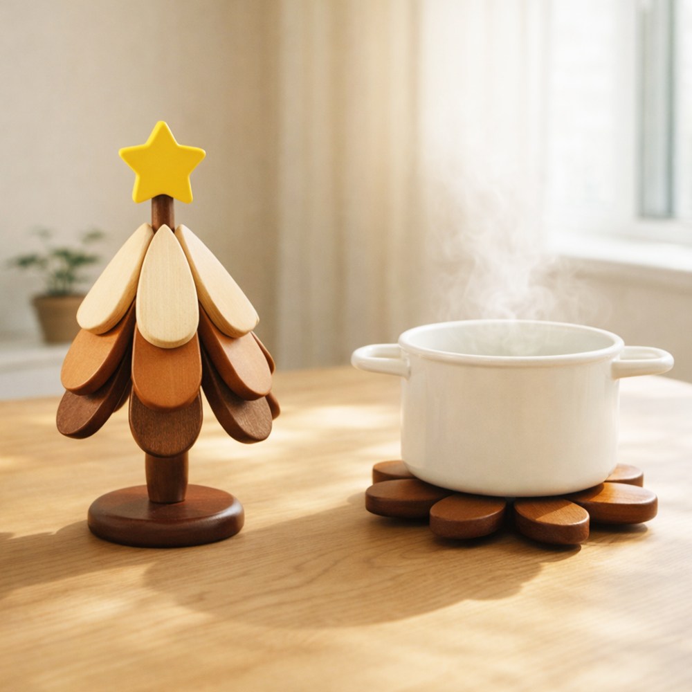 앙플러스 센스있는 집들이 선물 우드 냄비 받침 12,690원