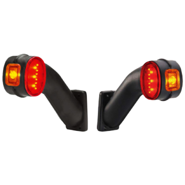 LED 토끼등/뿔등/코끼리등/차폭등/고무등 24V 엑시언트, 프리마, 트라고 단품 1개 좌,우 선택 [화물차 대형트럭 특장차 윙바디 탑차 추레라 샷시] [26550], 1개 31,000원