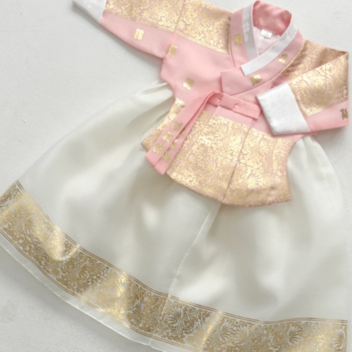 닻별 금박 분홍당의 여아한복 (백일~10호) 어린이 키즈 돌잔치 유아 아동한복 99,000원