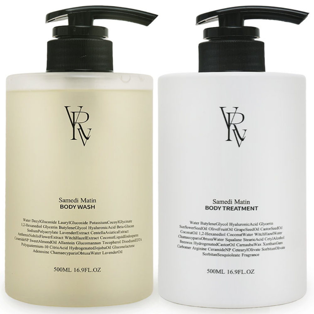베르뷔 곤약 스크럽 바디워시 500ml & 바디트리트먼트 500ml, 1세트, 1개, 500ml 73,000원