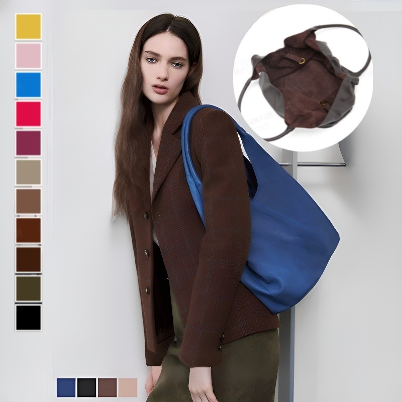 천연 양가죽 양면백 초경량 양가죽 양면 백 + 내장 포켓 여성 대용량 숄더백 통근 가방 26,900원