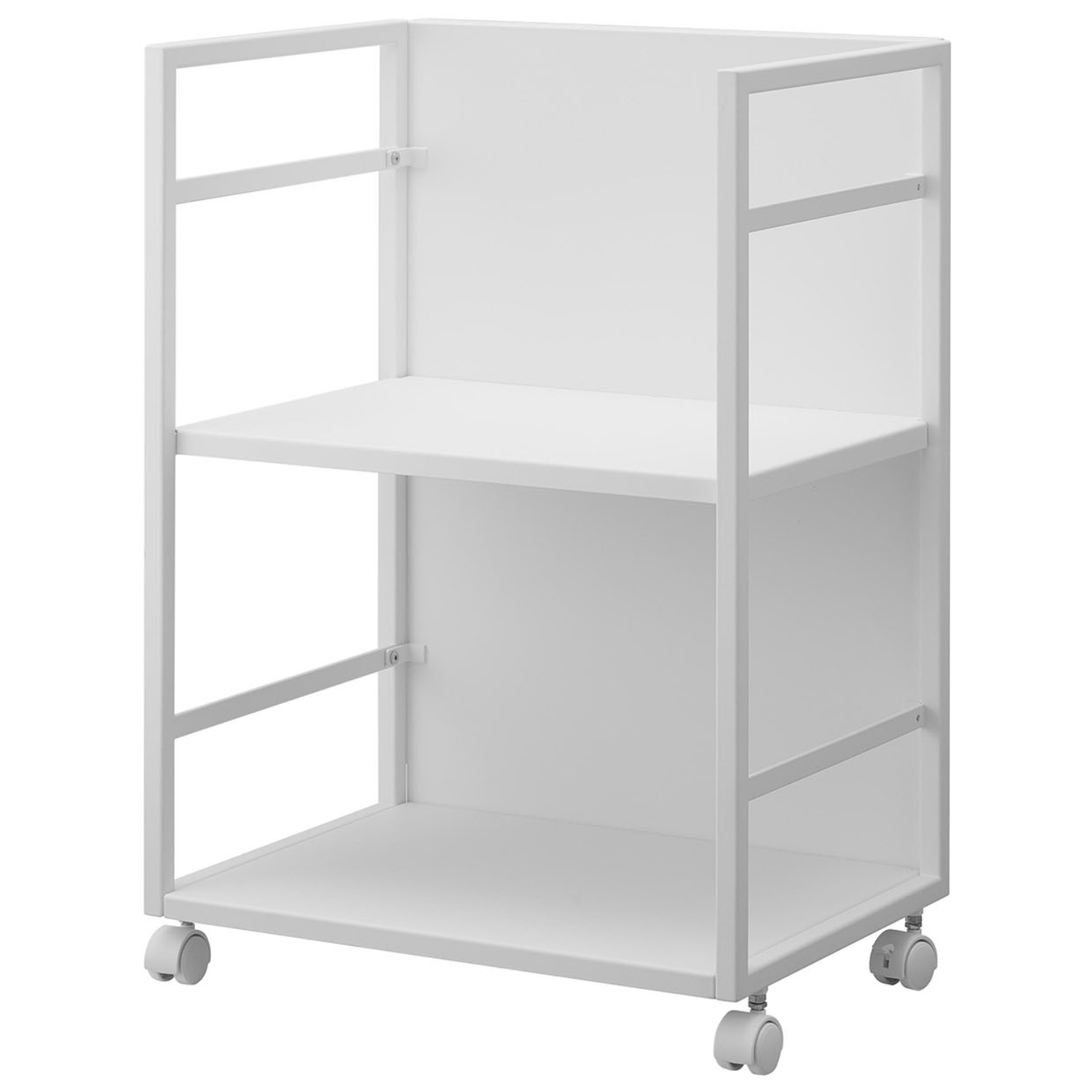 야마자키실업 깔끔한 디자인의 다용도 이동식 수납장 타워 4810/4811, 화이트, 1단 117,300원