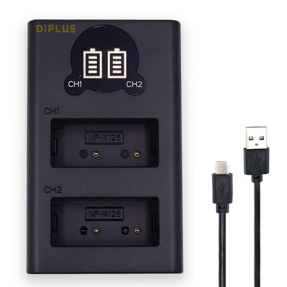 후지 NP-W126 듀얼 LCD 2구 충전기 X100V X100F X-S10 13,500원