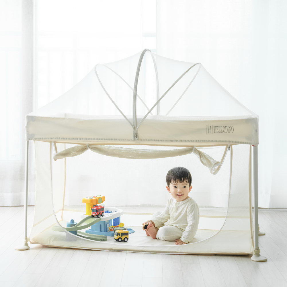 헬로디노 원터치 유아침대 트래블 Ver 접이식 휴대용 아기침대 95,900원