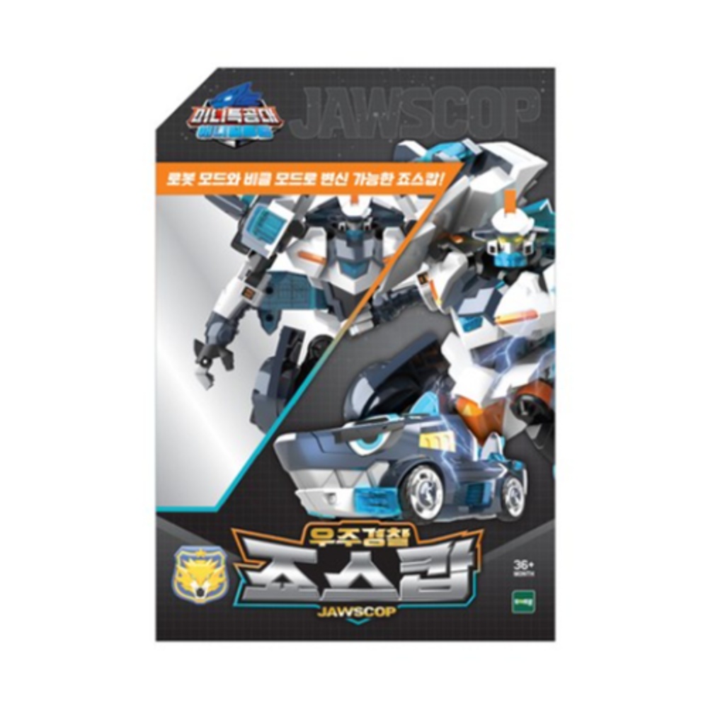 미니특공대 애니멀트론 우주경찰 죠스캅 로봇장난감, 혼합색상, 02.미니특공대-애... 288,040원