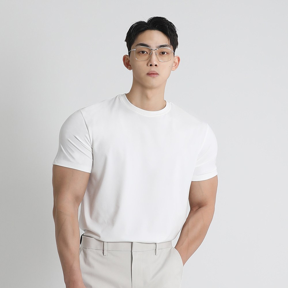 알브이디 워크웨어 머슬핏 반팔티 (젯블랙) 34,100원