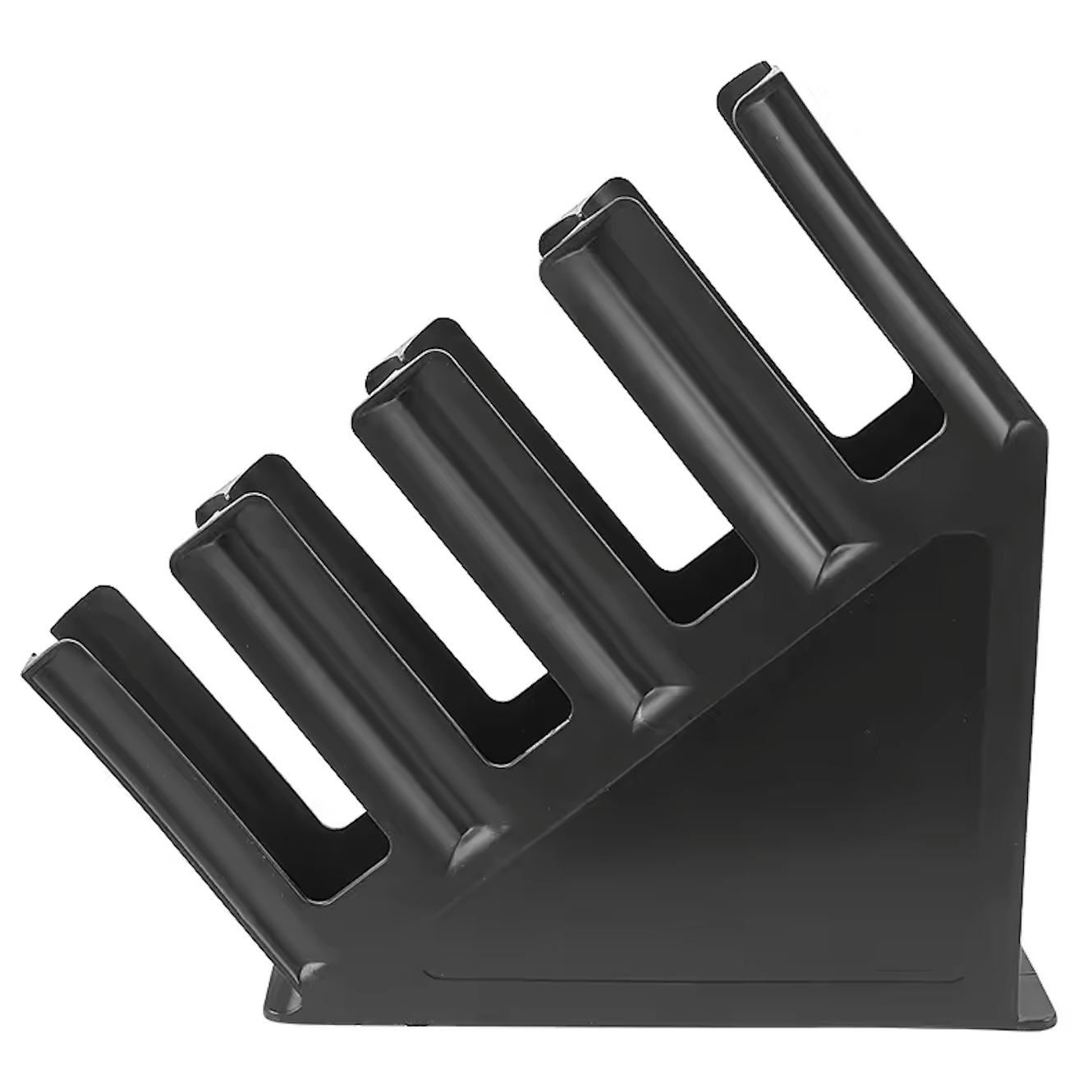 반센트 업소용 일회용컵 보관함 카페 커피숍 테이크아웃 종이컵 뚜껑 사선 슬림 정리 보관 오리스타 디스펜서, 1개, 블랙 19,000원