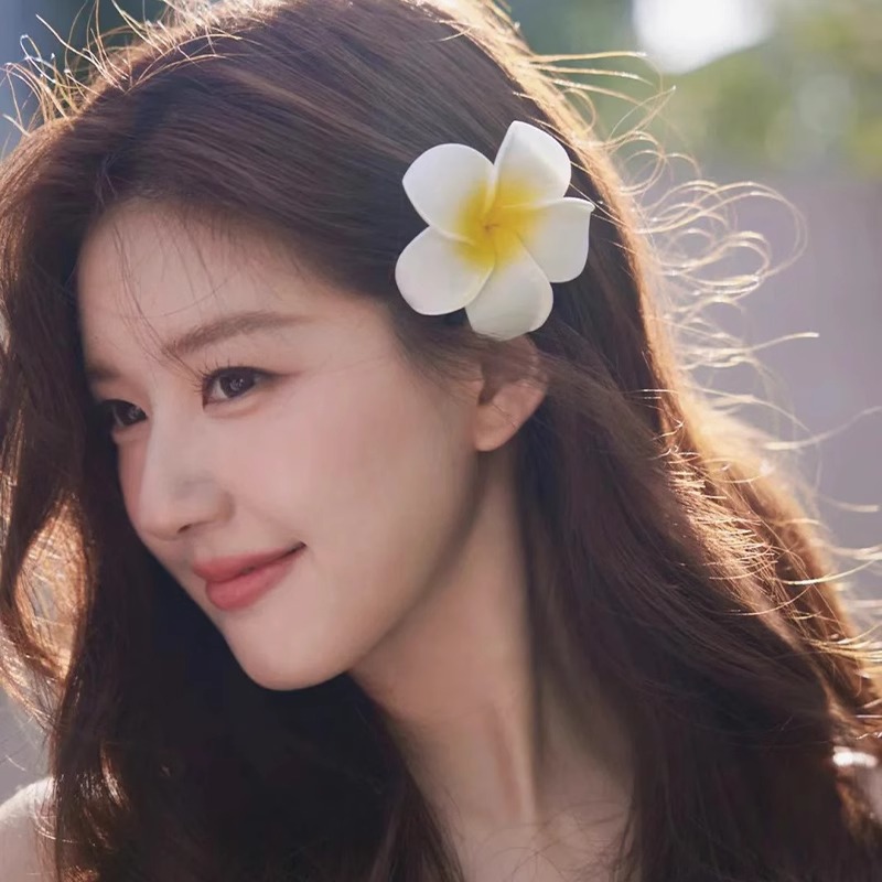 슈리팜 2+1 여름 데일리 패션 플라워 포인트 집게핀 5,950원