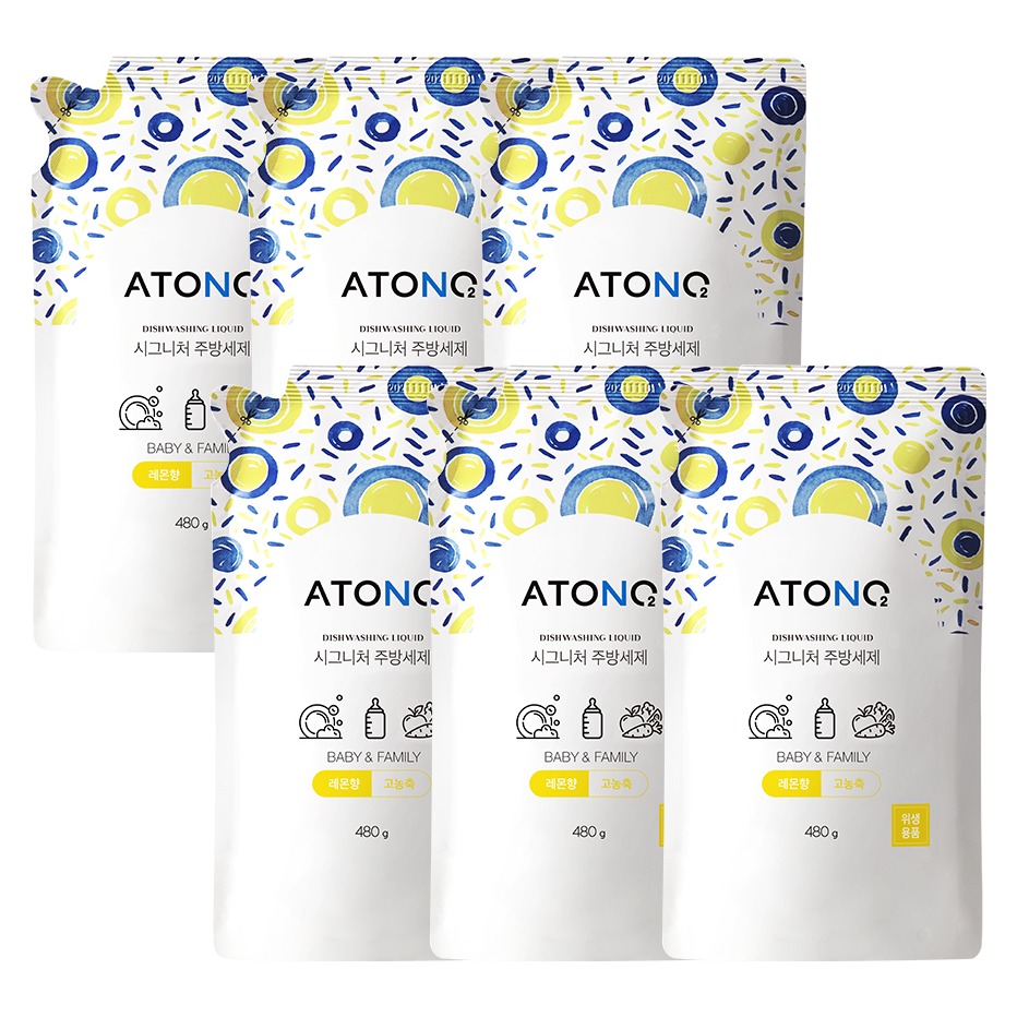 아토앤오투 시그니처 젖병&주방세제 레몬향 리필 36,710원
