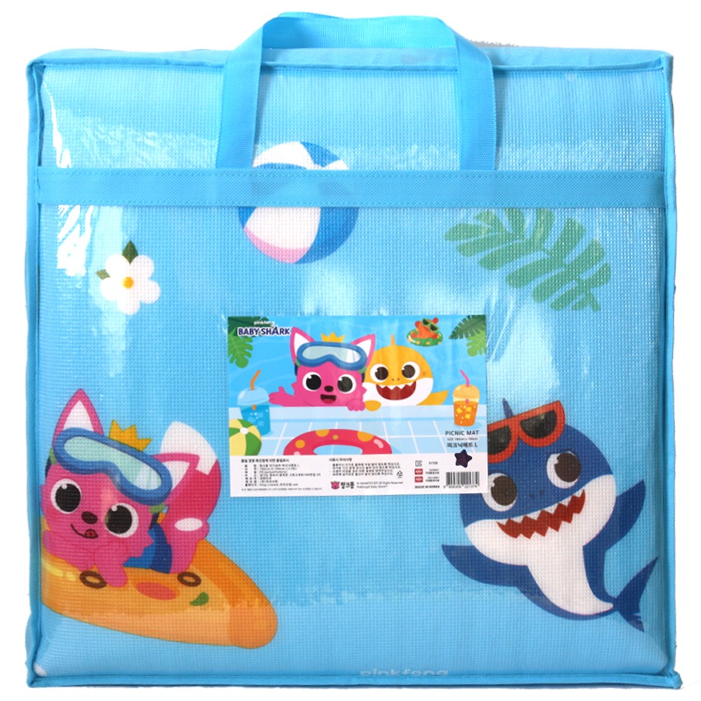 소확행몰 아기상어 캐릭터 핑크퐁 피크닉 매트 돗자리 키즈,캠핑 23,300원