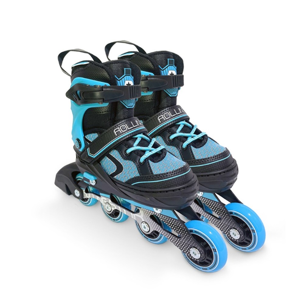 롤링스타 밀크런 아동 성인 인라인스케이트 사이즈 조절 블랙 79,000원