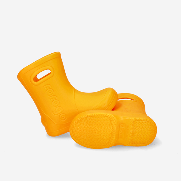 라라고 키즈 레인부츠 핸들빈 옐로우 발편한 어린이 장화 36,810원