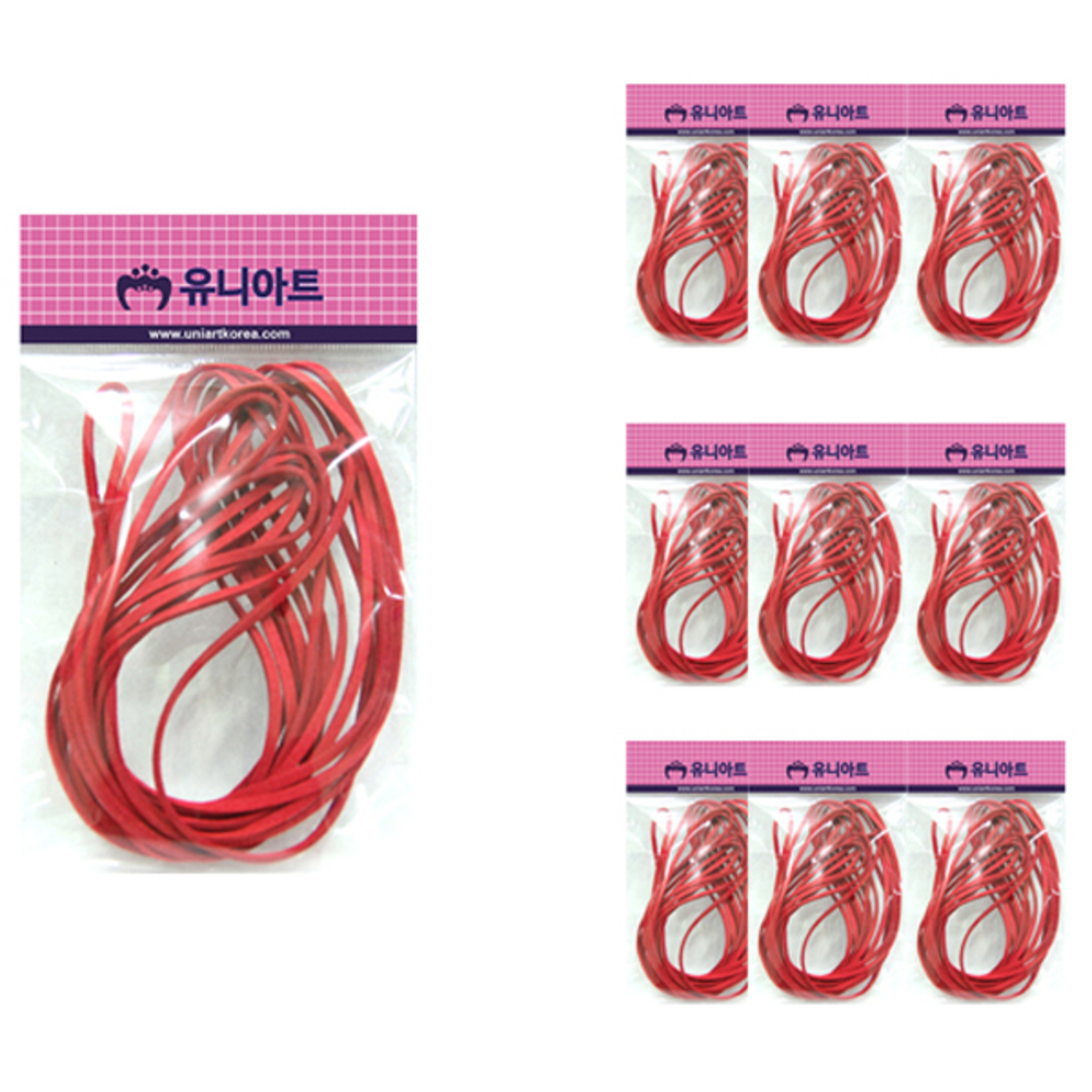 유니아트 샤무드끈 빨강 8,930원