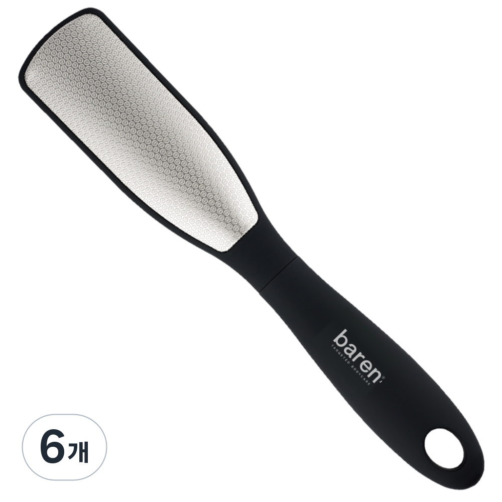 바렌 양면 스테인레스 발각질제거기, 1개입, 6개 107,400원