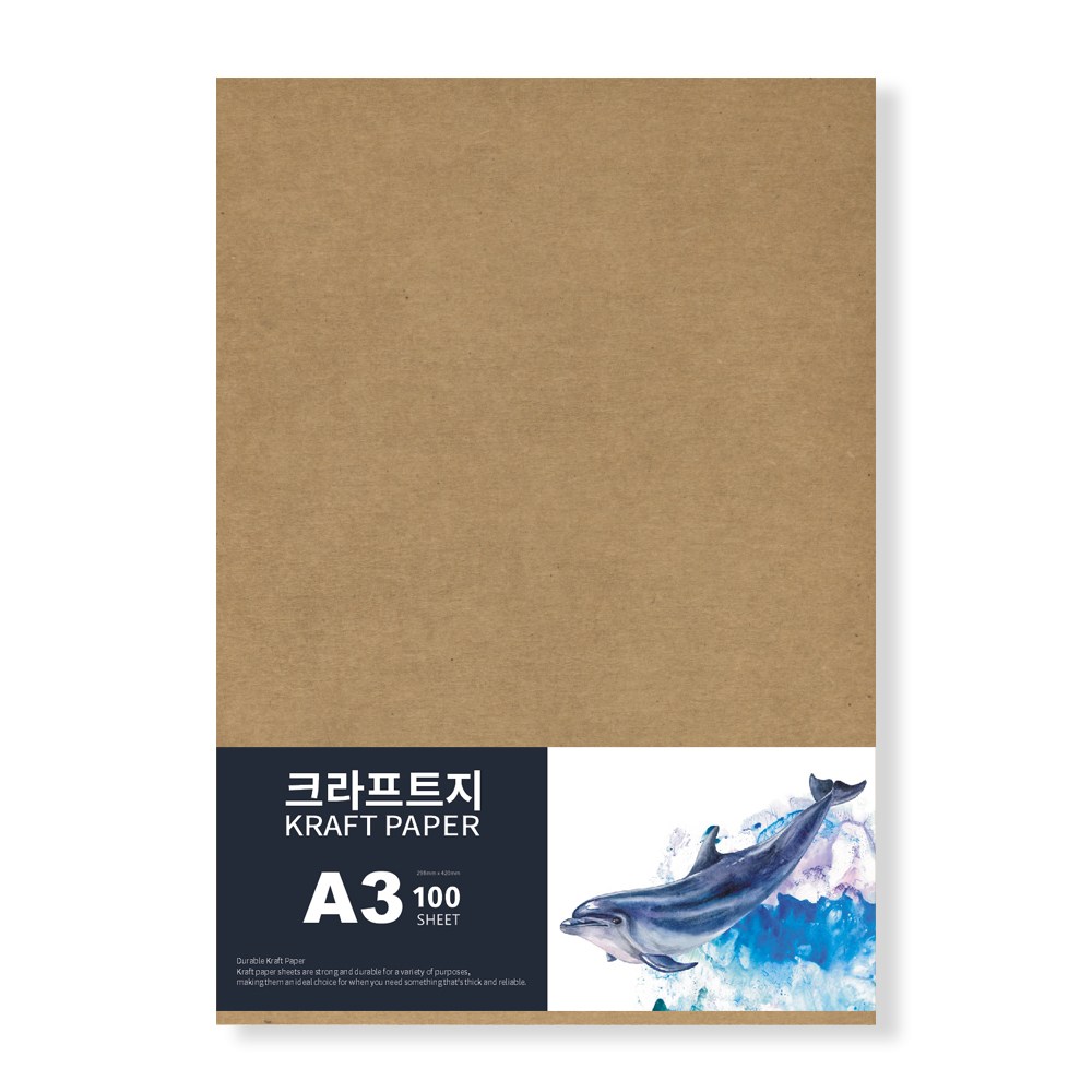 [메잌미] 크라프트지 (120G/A3/100장) 14,200원