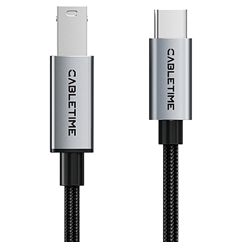 케이블타임 C타입 USB2.0 B CM BM 케이블, 1개, 5m 12,400원