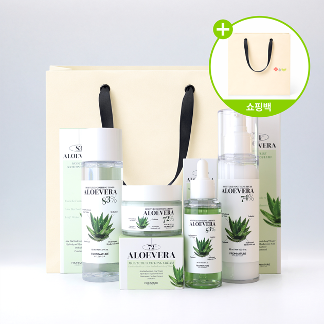 알로에베라 모이스처 수딩 4종 세트 67,500원