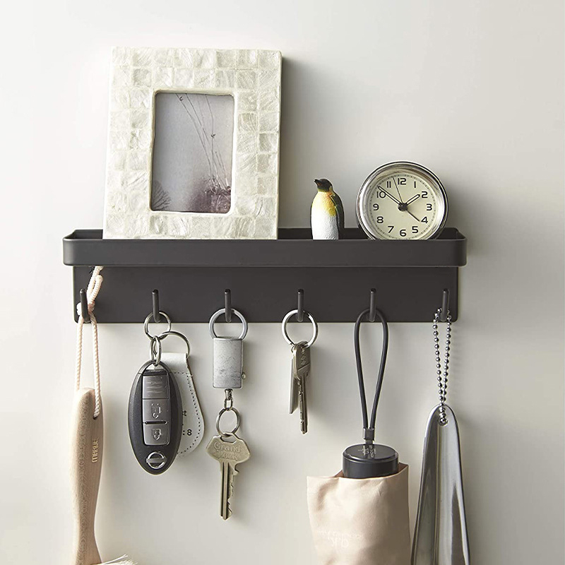 현관 부착형 마그네틱 자석선반 소품 마스크걸이 후크 8,200원