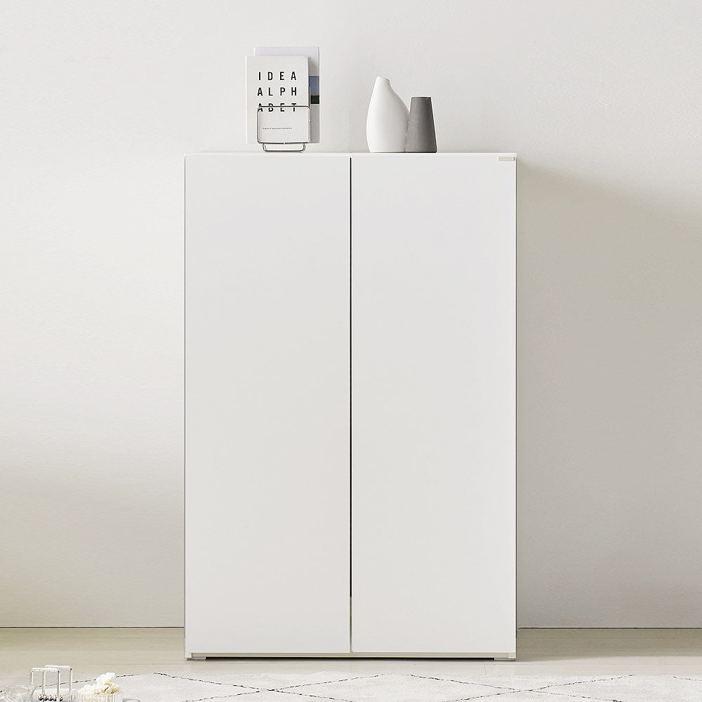 스칸디무드 커스트 미니 낮은 옷장 800, 화이트 109,000원