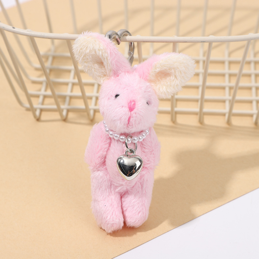 띵룸 러브하트 토끼 인형 키링 열쇠고리 4,500원