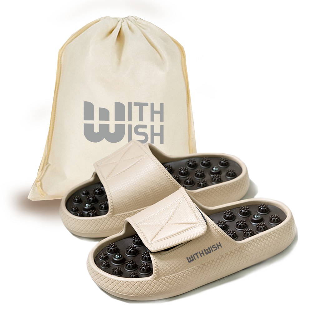 WITHWISH 지압슬리퍼 붓기 건강 사무실 다이어트 실내 슬리퍼 16,900원