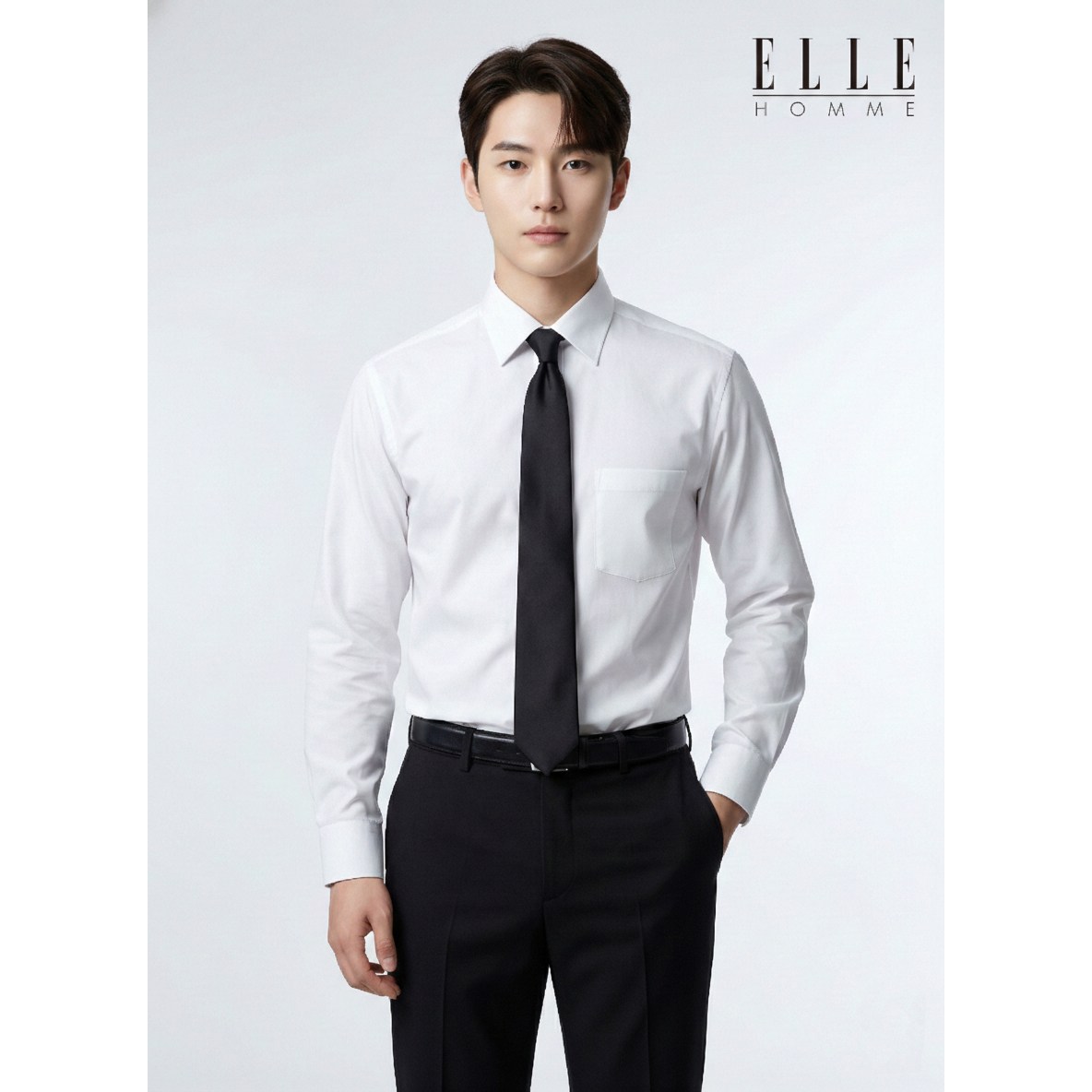 엘르 남성 사계절 구김없는 링클프리 스판 긴팔 와이셔츠 레귤러 슬림 38,900원