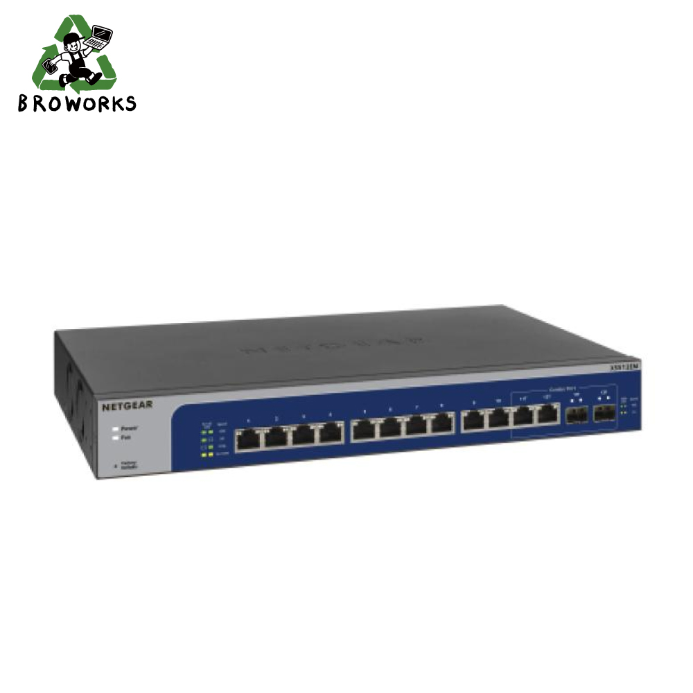 넷기어 XS512EM [멀티기가스마트스위치 / (1G,2.5G,5G,10G)12Port or 10G 2Port SFP / Desk or Rack Type] 2,200,000원