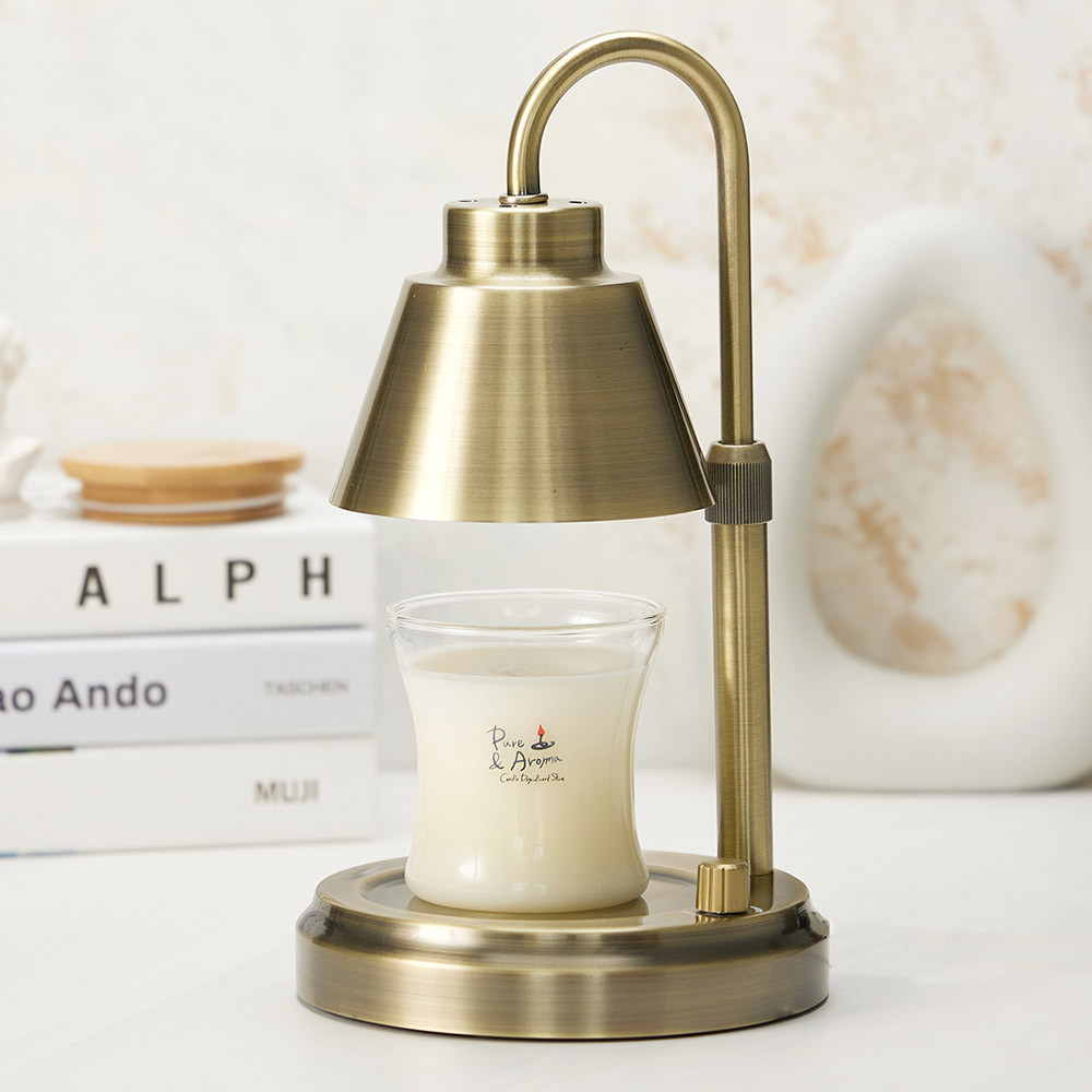 에인디 높이조절 초초 캔들워머 빈티지골드 + 소이캔들 150g 세트 43,800원