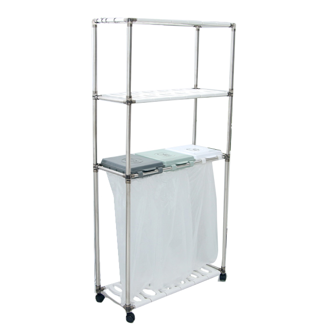 리빙해피 클링 분리수거함 3P 3단 24,900원