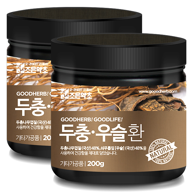 조은약초 두충우슬환, 2개, 200g 26,240원