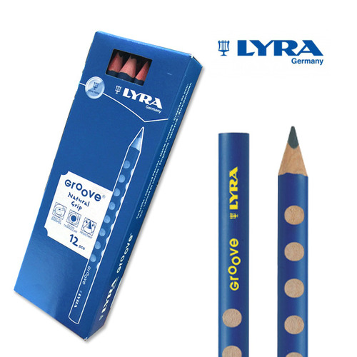 LYRA 리라 그루브점보 삼각연필 교정연필1타 12자루 B 30,000원