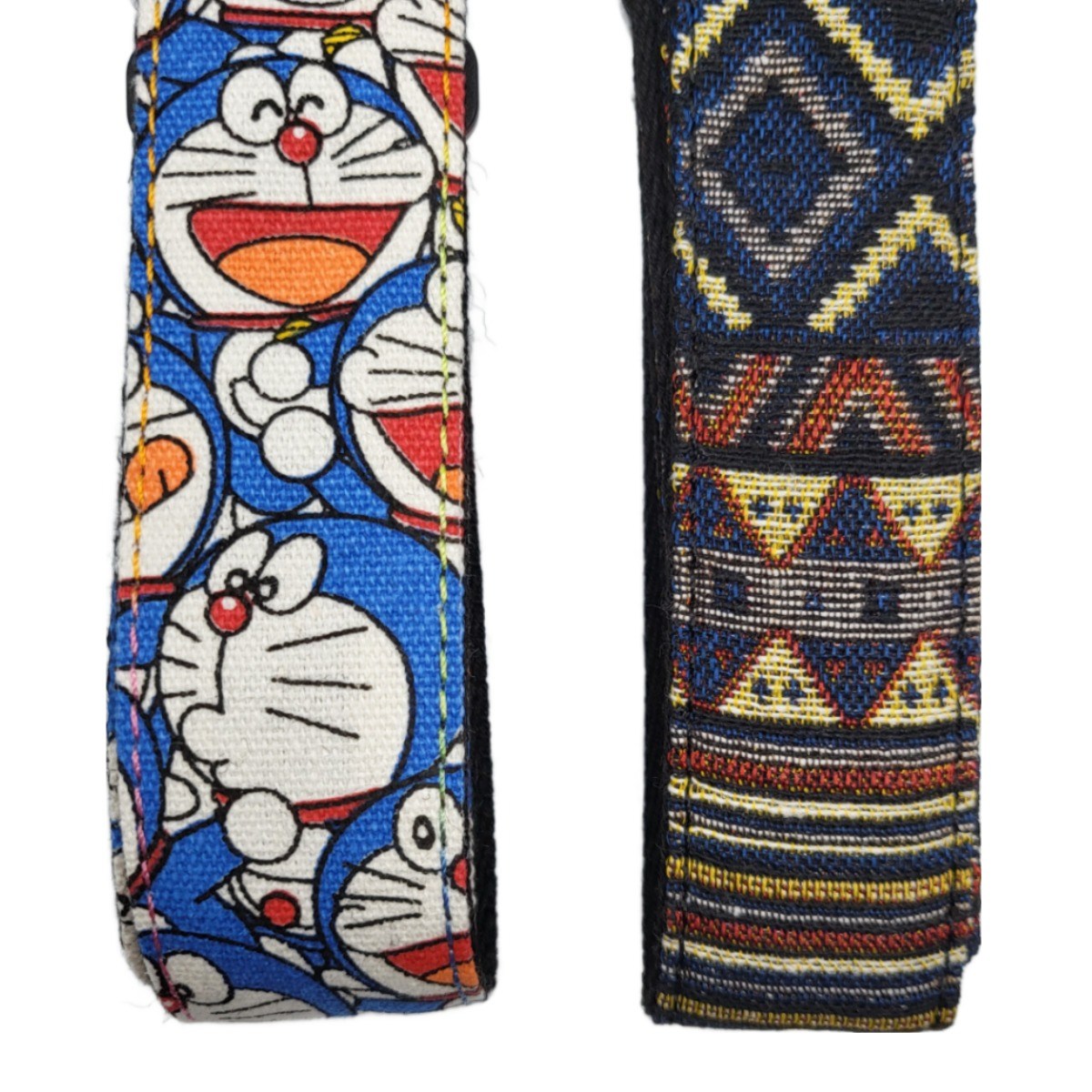 기타 스트랩, 우쿨렐레 스트랩 2개 세트 (캐릭터/자카드/어깨끈 멜빵/엔드핀 포함), 1세트 19,800원