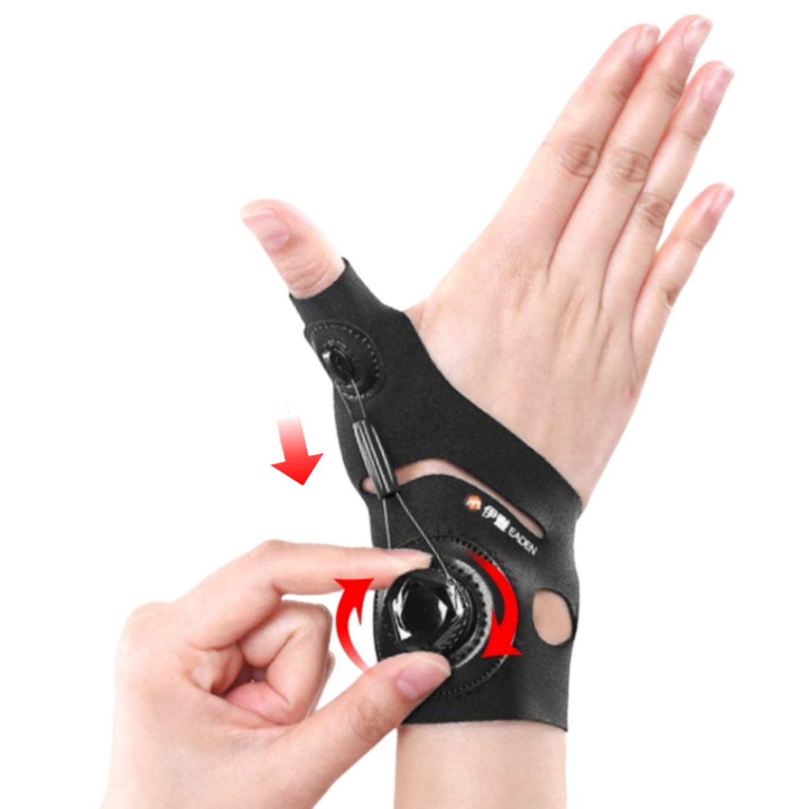 오벳 방아쇠 수지 엄지 손가락 보호대 터널증후군, 1개, 검정 14,800원