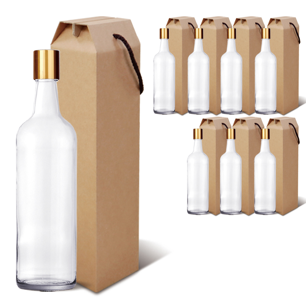 미르코리아 골드밀폐 유리병 스크류캡 + 선물상자 세트 22,450원