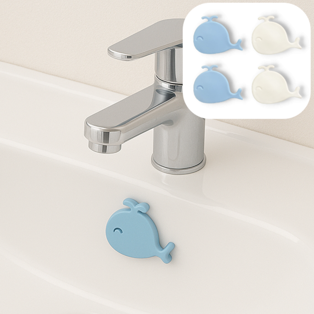 블랙장미 세면대 오버플로우 배수구 캡 8,700원