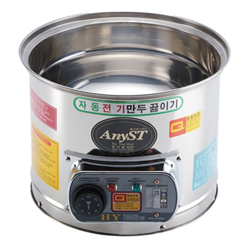 한양금속 국산 스텐304 업소용 전기만두찜기 (4종 택1), 1개, 26cm 199,800원