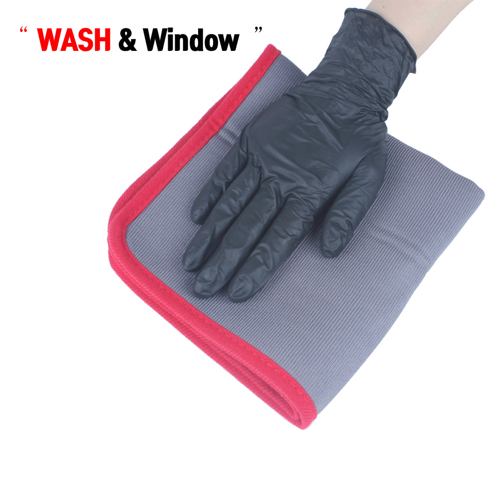 이젠서진 극세사 자동차 유리닦이 손세차 세차타월(전문가용) 40cm x 40cm 그레이 1개 13,900원