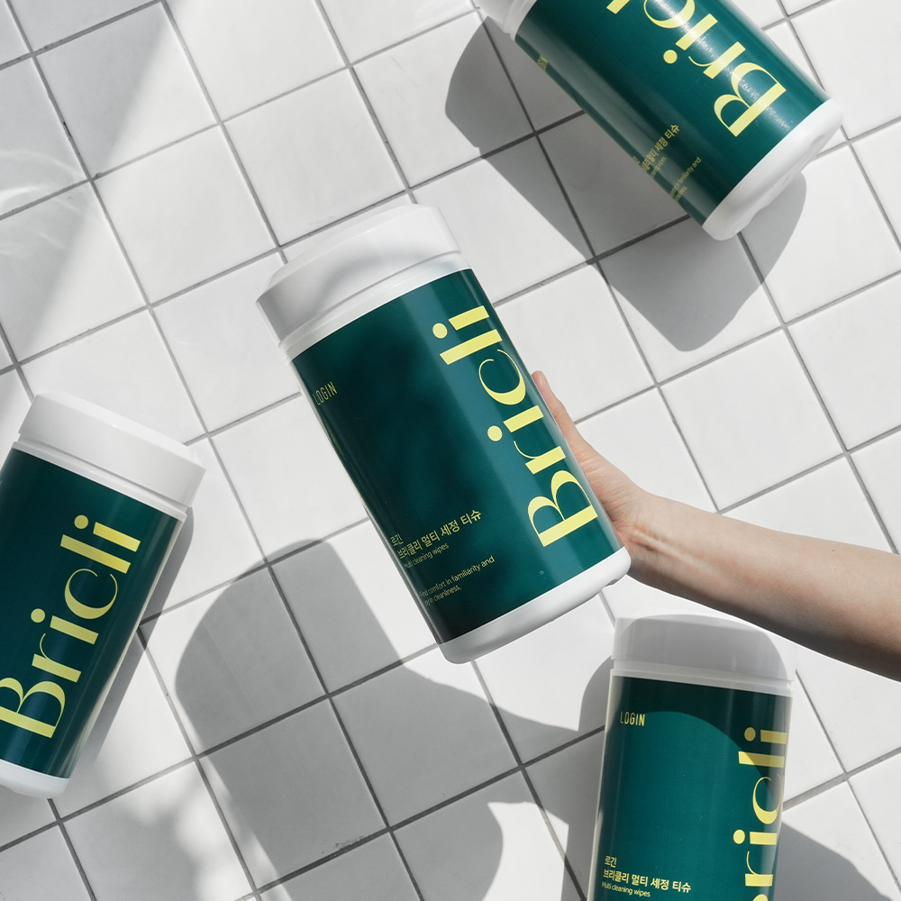로긴 브리클리 주방 청소 세정티슈, 1개 12,900원