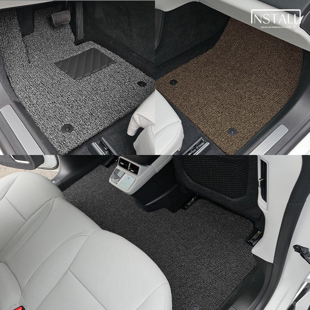 폴스타4 2024 프리미엄 코일매트, 레드 60,000원