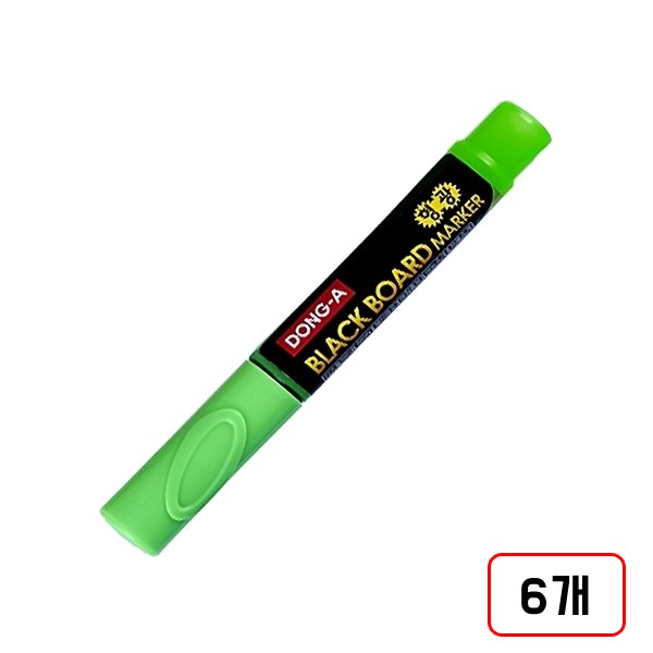동아)형광블랙보드마카, 6개, 연두/DNM501466 16,000원