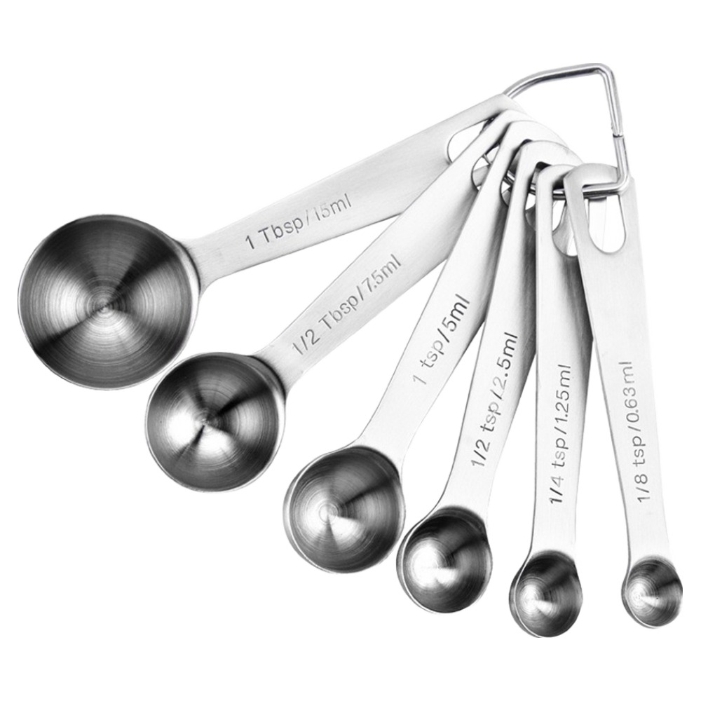 칼딘 스테인리스 계량스푼 6종 세트, 1세트 7,600원
