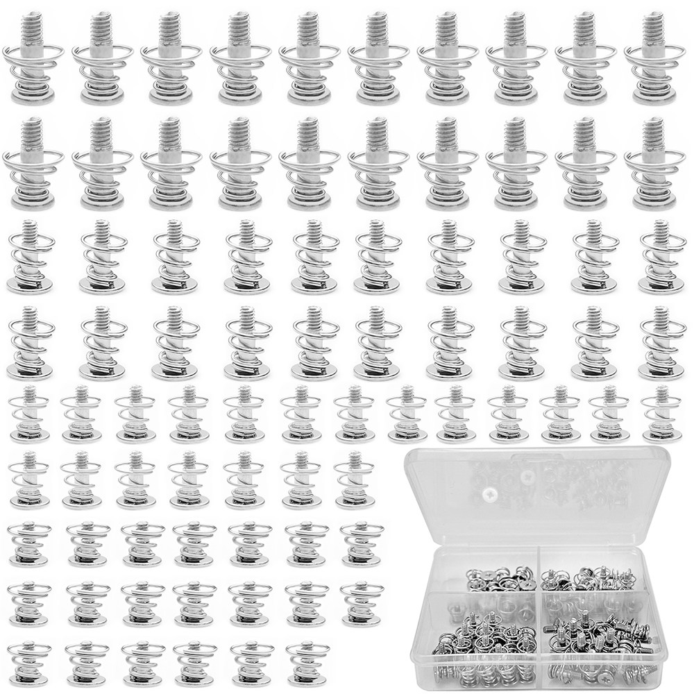 80개 스프링 장착 나사 M2/M2.5 GPU 그래픽 카드 백플레인 방열판 나사, 그래픽 카드 방열판 나사, 컴퓨터 팬 세트 나사, 그래픽 카드 스프링 장착 나사 AD(4개 모델), 1개 10,590원