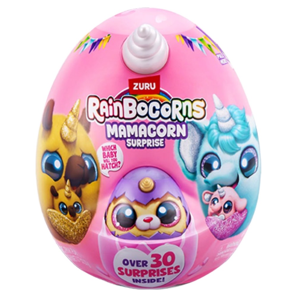 주루 레인보우콘 마마콘 모찌 애착 유니콘 봉제 동물 고양이 요정 팬더 인형, 28cm, 혼합색상, 1개 29,500원