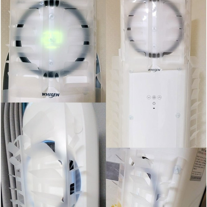 에어컨바이저 스탠드 에어컨 바람막이, 원형 윈드 바람 차단 바이저 (삼성 Q9000 바람막이), 1세트, 바람막이3개[3구용] 36,900원