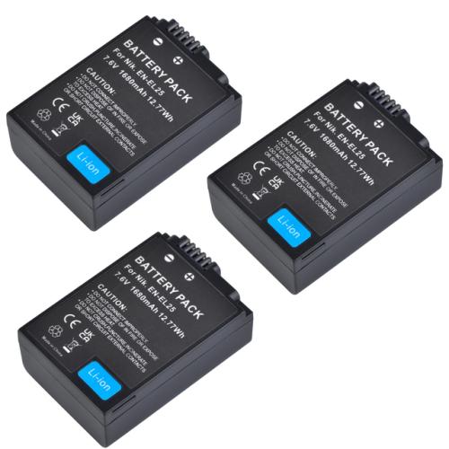 ENEL25 충전식 배터리 및 LED USB 충전기  Z 시리즈 Z50 Z30 ZFC 4241 MH32 디지털 카메라용 1680mAh ENEL25 EN EL25 147,740원