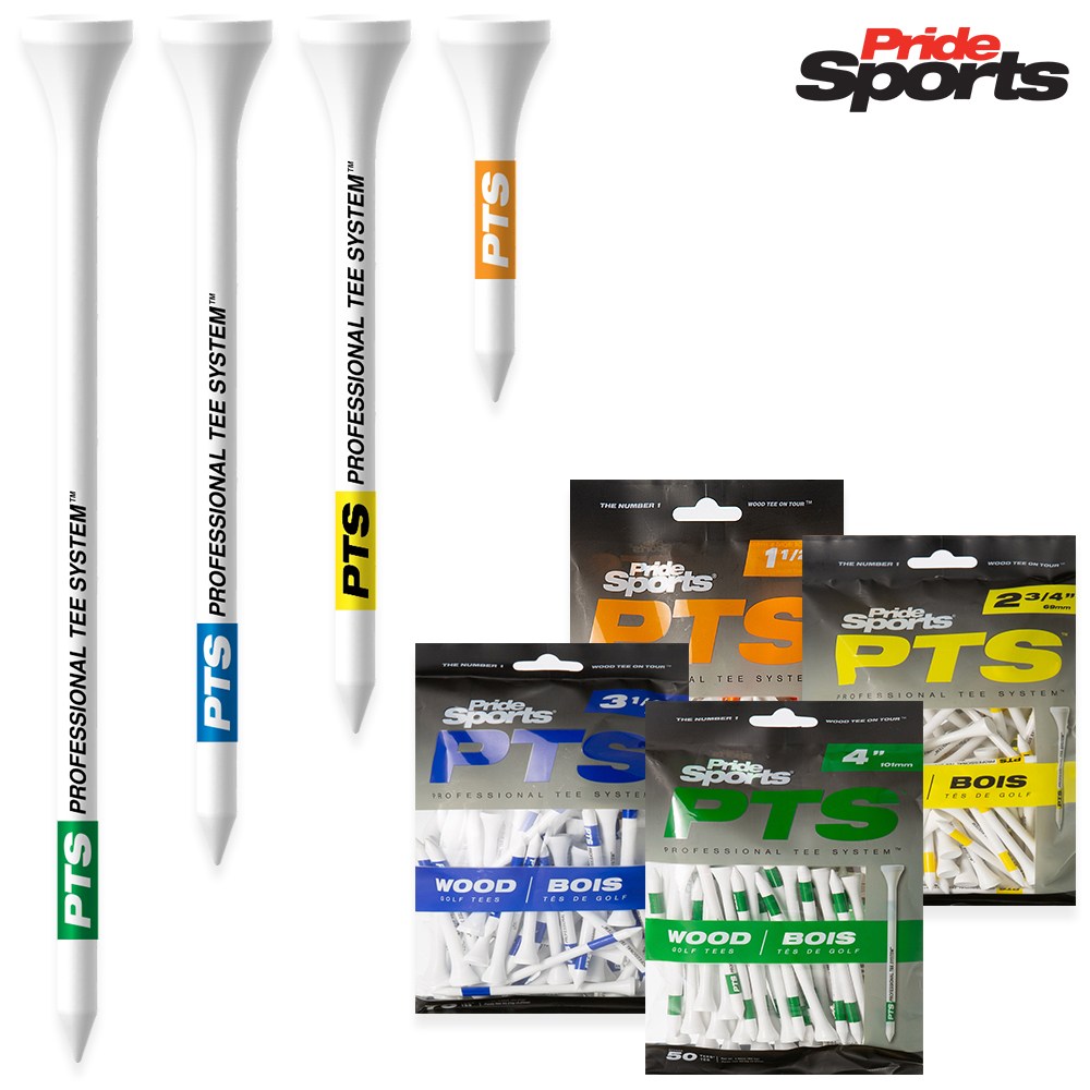 프라이드스포츠 2026 PTS 골프티 나무티 우드티 골프티꽂이 38, 69, 83, 101mm, 그린, 1세트 12,000원