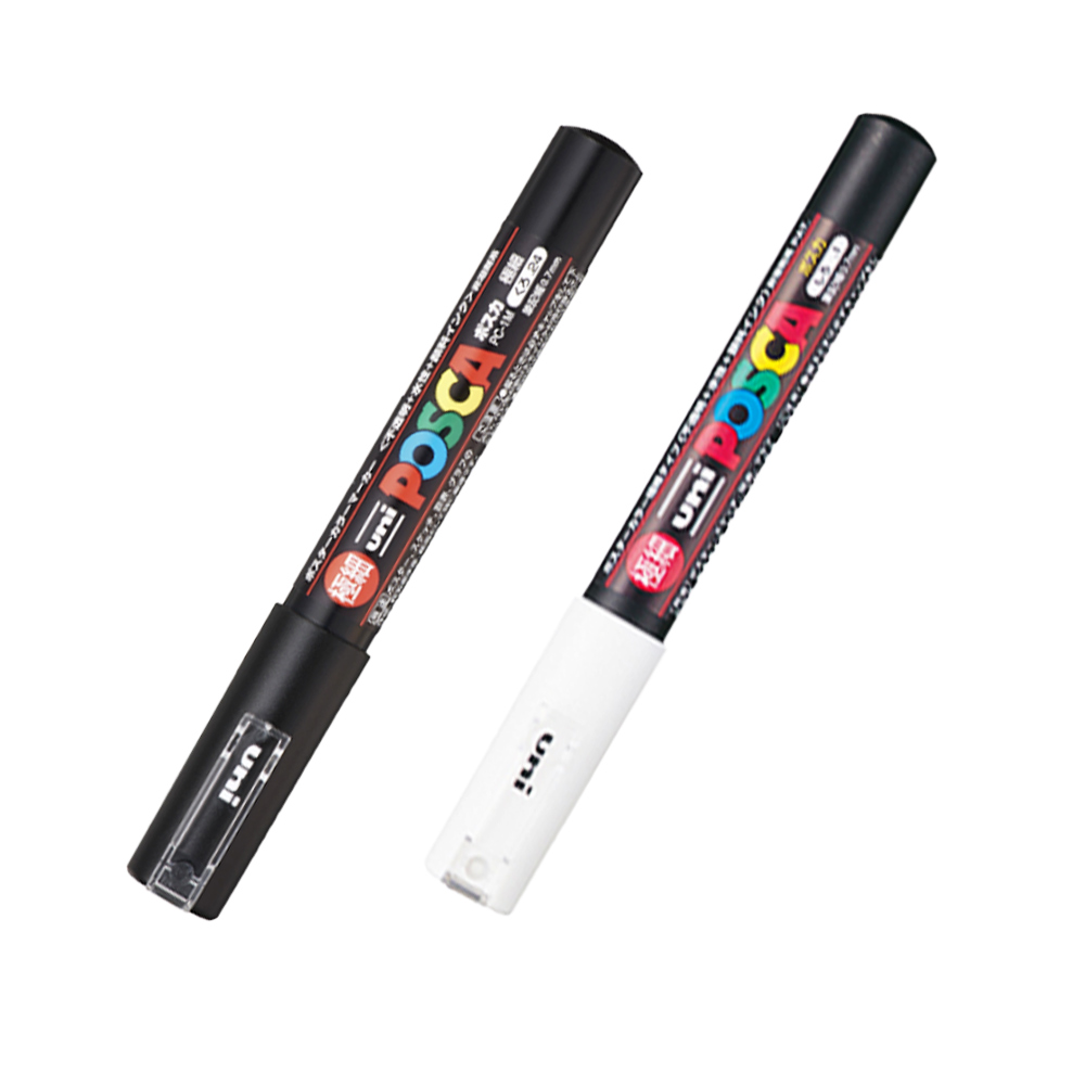 유니 포스카 마카 초소형 수성마카펜 PC-1M, 화이트 (1) 2,800원