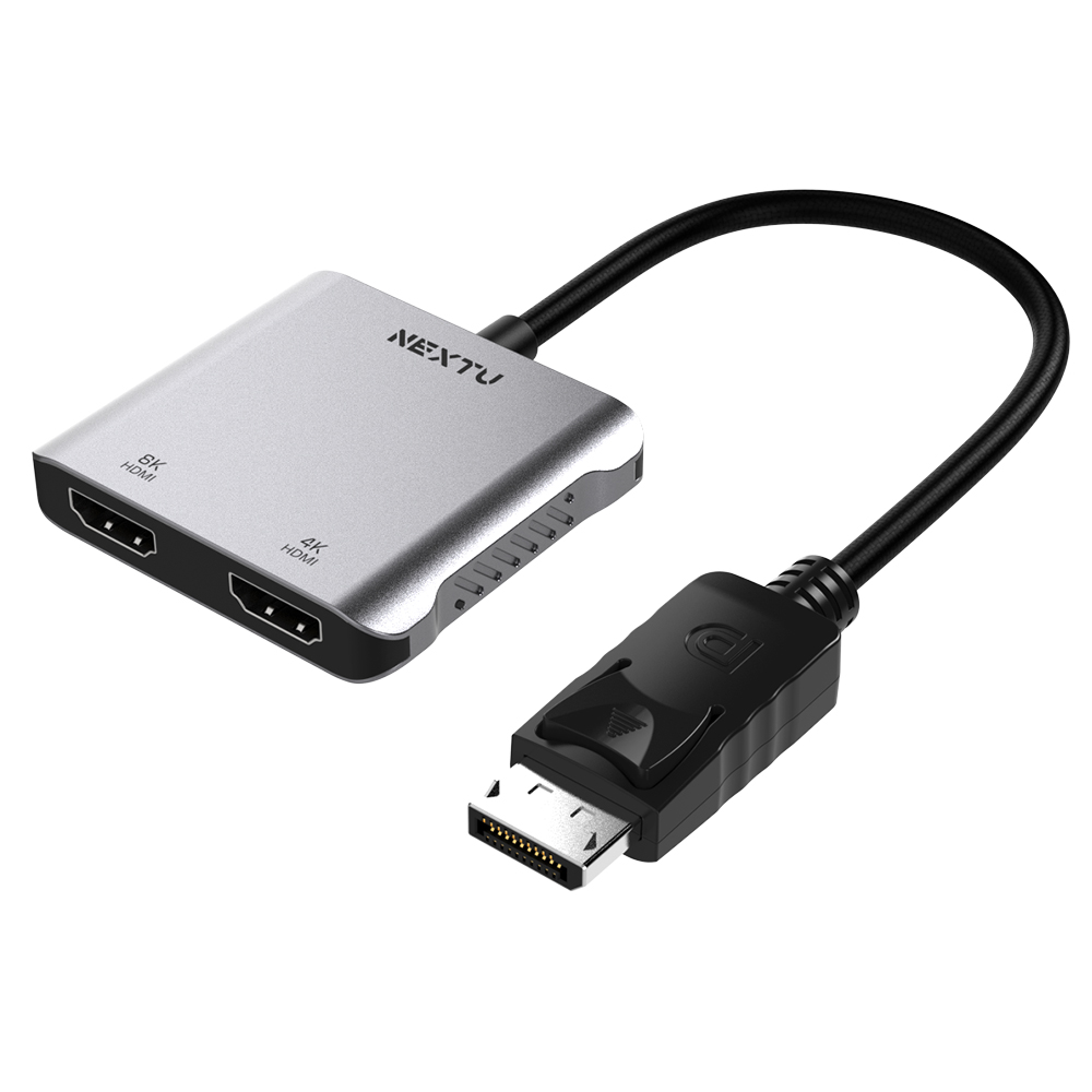 DP to HDMI 듀얼 디스플레이 아답터 핸드폰 모니터 노트북 듀얼 설정 UHD4K 57,000원