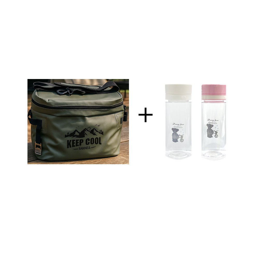 모아 쿨러백 캠핑 아이스박스 보냉 보온 가방 12L (23014), 그린, 1개 19,300원